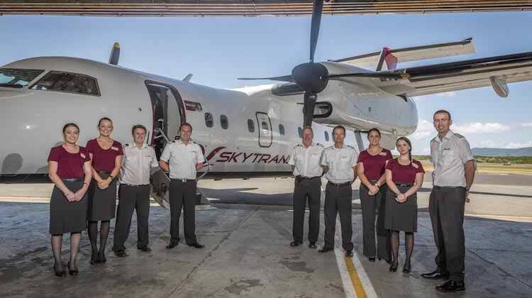 Skytrans is opening base in Brisbane after winning $25m contract