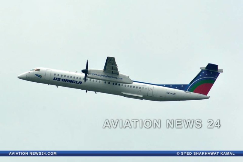 US Bangla Airlines met an incident without any damage or injury