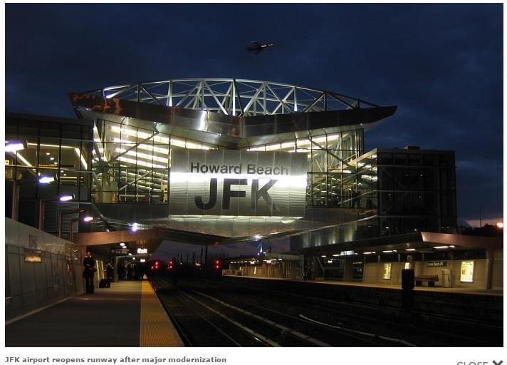 JFK airport reopens runway after major modernization