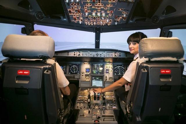 Trailblazing female Emirati pilot hopes career will take off