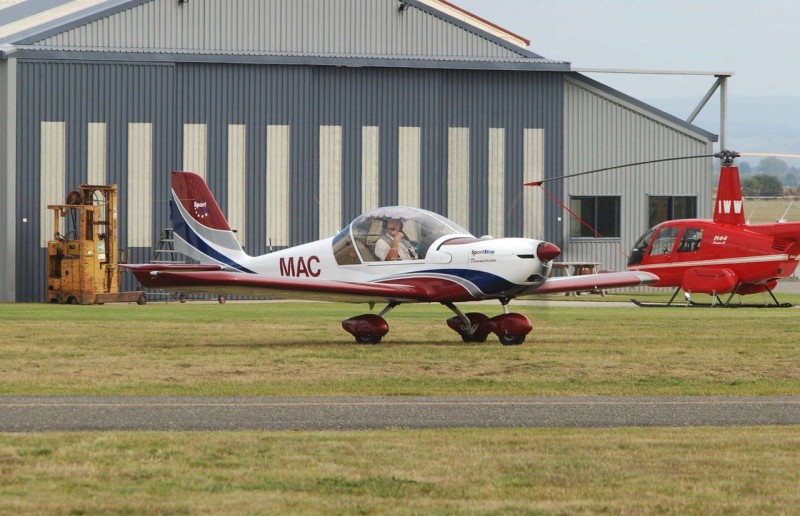 An Evektor Sportstar Plus operated by Pacific Pilot Training