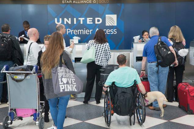 United Airlines fined for neglecting disability