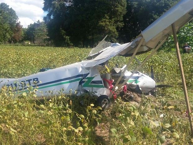 A privately owned “Savannah S” with the Registration: PU-STB, met an accident yesterday afternoon