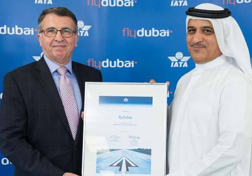 Flydubai achieves IOSA standard and is admitted into IATA