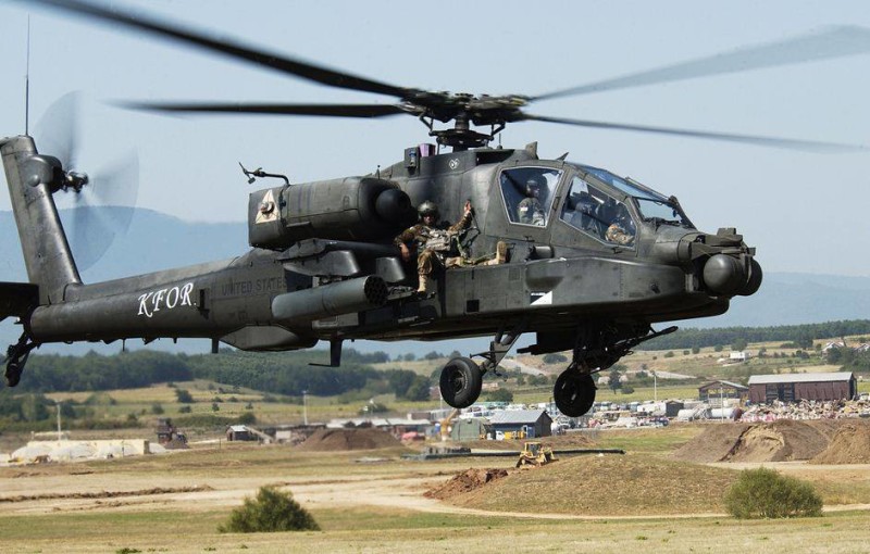 U.S. Apache Helicopters Join Counter-ISIL Fight, Carter Says