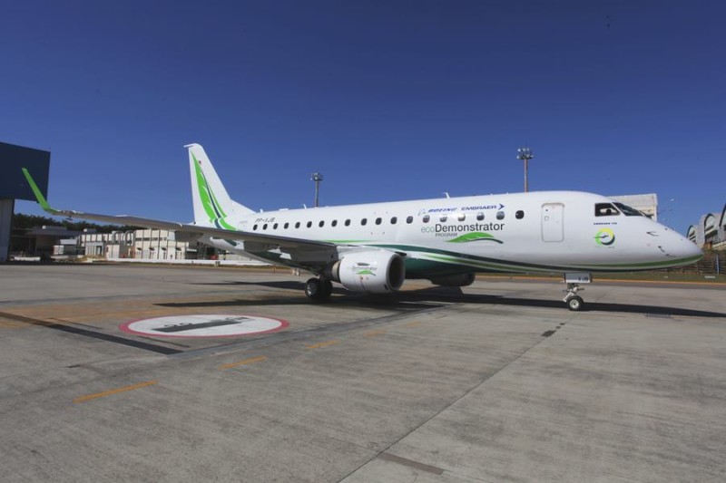 Boeing, Embraer unveil newest ecoDemonstrator airplane