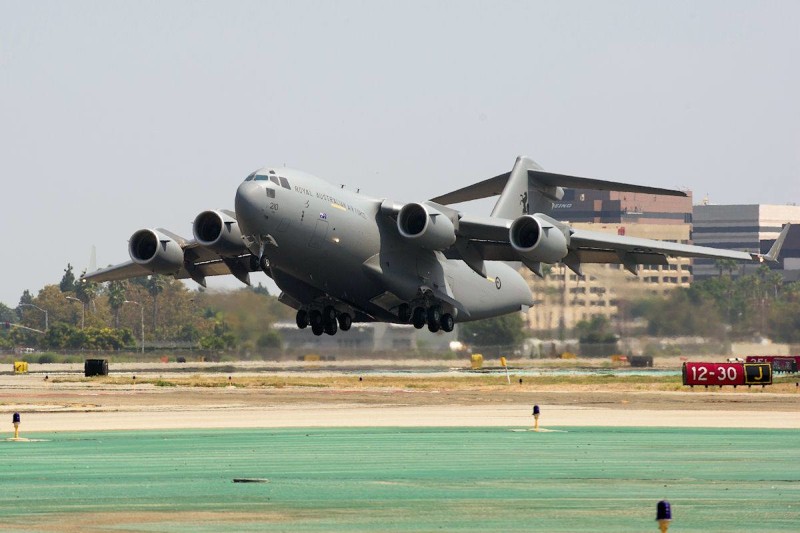 Boeing opens C-17 training center for Indian Air Force