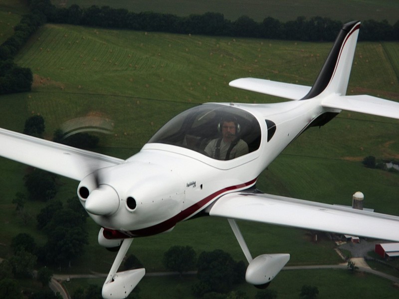 A privately owned “Arion Lightning” aircraft met an accident yesterday
